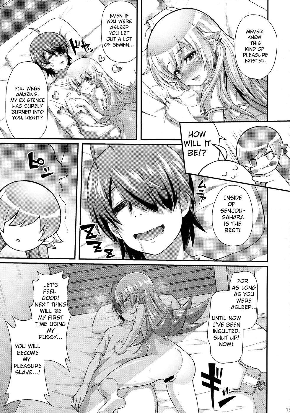 Hentai Manga Comic-Pachimonogatari: Shinobu Monologue-Read-15